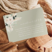 グリーンリー結婚フローラウィッシングウェルカードヴィクトリア エンクロージャーカード