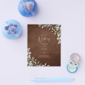 グリーンリー結婚ブラウン秋冬 チラシ (シングル)