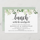 グリーンリー結婚ポストのディナーパーティー 招待状 (正面/裏面)