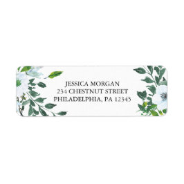 グリーンリー結婚差出人住所ラベル ラベル