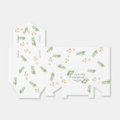 グリーンリー結婚式の引き出物ギフトラベル植物学 フェイバーボックス (折り畳みなし)