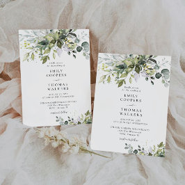 グリーンリー結婚式招待状 招待状