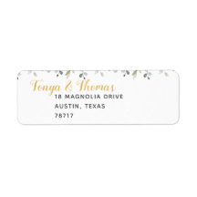 グリーンリー結婚&金ゴールド差出人住所