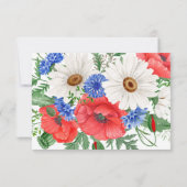 グリーンリー葬儀悔やみや弔慰サンキュー ノートカード (裏面)