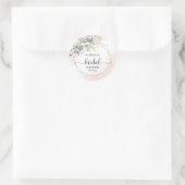 グリーンリー赤面ブライダルシャワー ラウンドシール (バッグ)