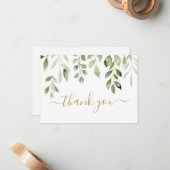 グリーンリー離れズに感謝のノートカード ノートカード (正面/裏面インサイチュ)