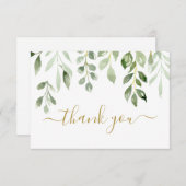 グリーンリー離れズに感謝のノートカード ノートカード (正面/裏面)