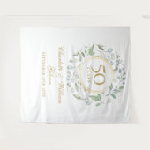 グリーンリー50周年記念写真ブース背景 タペストリー (正面(横))