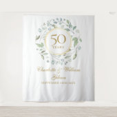 グリーンリー50周年記念写真ブース背景 タペストリー (正面)