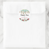 グリーンリー・ガーデンのレディーバグありがとう ラウンドシール (バッグ)