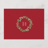 グリーンリー・ガーランド40周年記念データを保存 ポストカード (裏面)