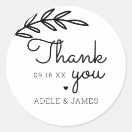 グリーンリー・サンキュー結婚ズ ラウンドシール