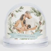 グリーンリー&パインコーンリース写真 (正面)