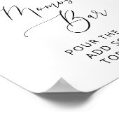 グリーンリー、ユーカリ葉ス、ボホ、モモモザバー ポスター (角)