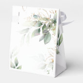 グリーンリー&金ゴールドユーカリ結婚プス フェイバーボックス (裏面サイド)