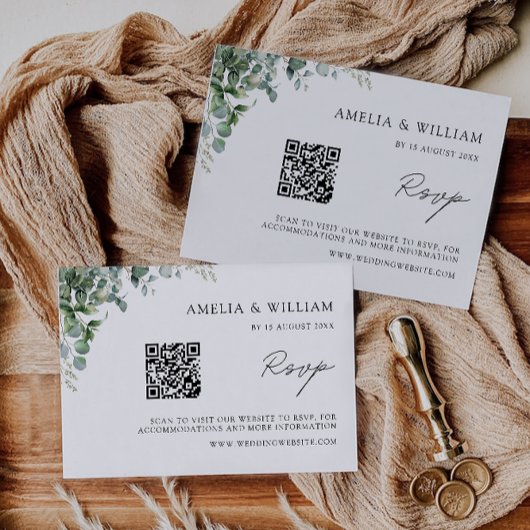 グリーンリーRSVPカー結婚ドのテンプレート