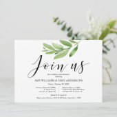 グリーンリ素朴ーサ結婚ルとディナー 招待状 (スタンド正面)