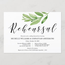 グリーンリ素朴ーサ結婚ルとディナー 招待状