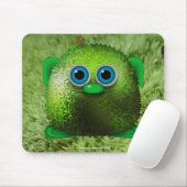 グリーンルザキュートウジーお尻&グラスキッズマウスパッド マウスパッド (マウス)