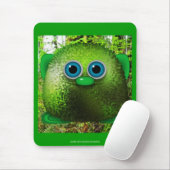 グリーンルザキュートウジーお尻&ツリーズキッズマウスパッド マウスパッド (マウス)