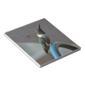 グリーンルビーリトルハミングバード ノートパッド (アングル)