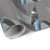 グリーンルビーリトルハミングバード ラッピングペーパー (ロールコーナー)