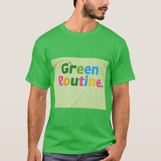 グリーンルーチン Tシャツ