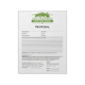 グリーンルーフ提案 ノートパッド (回転)