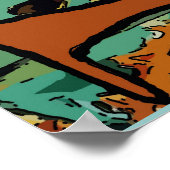 グリーンルームダシュンドマティススタイル ポスター (角)