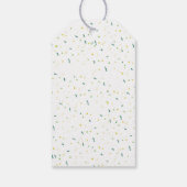 グリーンレインボーハッピーセントパトリックの日 ギフトタグ (裏面)