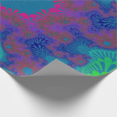 グリーンレインボー日が差すこと ラッピングペーパー (角)