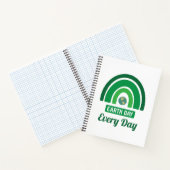 グリーンレインボー環境保護地球日 ノートブック (内部)