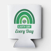 グリーンレインボー環境保護地球日 缶クーラー (裏面)