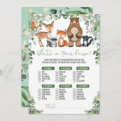 グリーンレイ ウッドランド 財布の中身は ゲーム カード (正面/裏面)