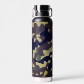 グリーンレコレータ#2迷彩柄トール銅注入 ウォーターボトル (背面)