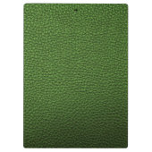 グリーンレザー クリップボード (裏面)