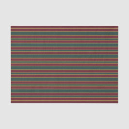 グリーンレッドと金ゴールドクリスマスキャンディストライプー 薄葉紙