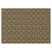 グリーンレッドクリスマスホリデーテーブルクロス テーブルクロス (正面(横))