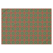 グリーンレッドデコレーションホリデーテーブルクロス テーブルクロス (正面(横))