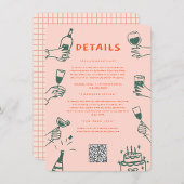 グリーンレッドハンドファンキードローGroovy結婚の詳細 エンクロージャーカード