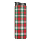 グリーンレッドプレイドモノグラム タンブラー (回転右)