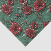 グリーンレッドローゼスフローラ 薄葉紙 (詳細)