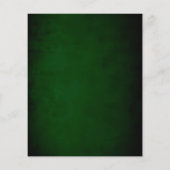 グリーンレッド金ゴールドボーブルクリスマスパーティの招待状 (裏面)