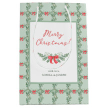 グリーンレトロホリデーパターン