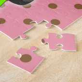 グリーンレトロヴァンロードトリップパズル挑戦的 ジグソーパズル (側面)