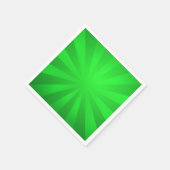 グリーンレトロ日が差すこと スタンダードカクテルナプキン (角)