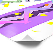 グリーンレンズを着た女性 ポスター (コーナー)