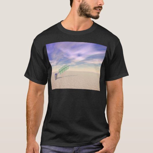 グリーンレーザー技術 Tシャツ (正面)