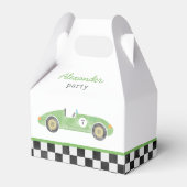 グリーンレースカーの誕生日 フェイバーボックス (正面サイド)