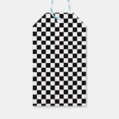 グリーンレースカー誕生日パーティーありがとうギフトラベル ギフトタグ (裏面)